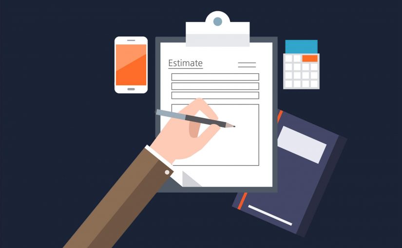 Simple Estimate Invoice Template