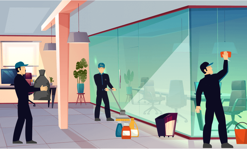 Free Commercial Cleaning Invoice Template