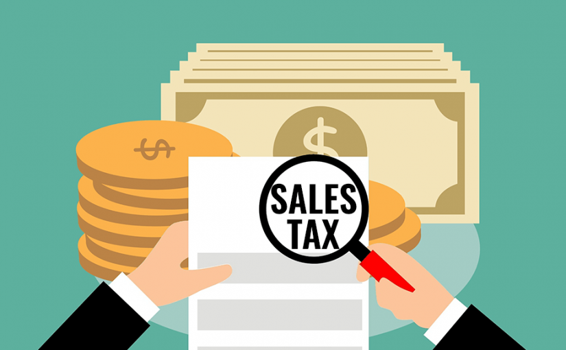 Invoice with Sales Tax Template